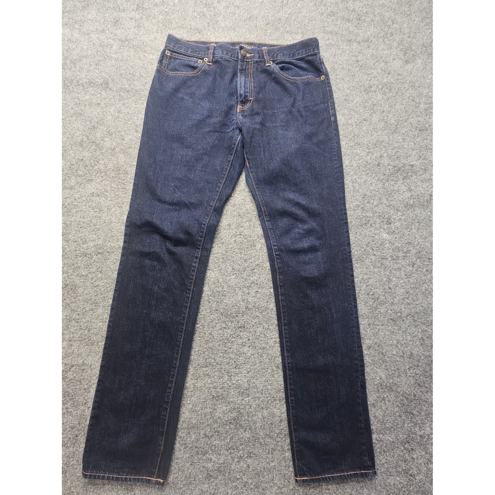 J. Crew Mercantile Men's Jeans 32x34(33x33.5) Slim Plain Pocket 100% Cotton